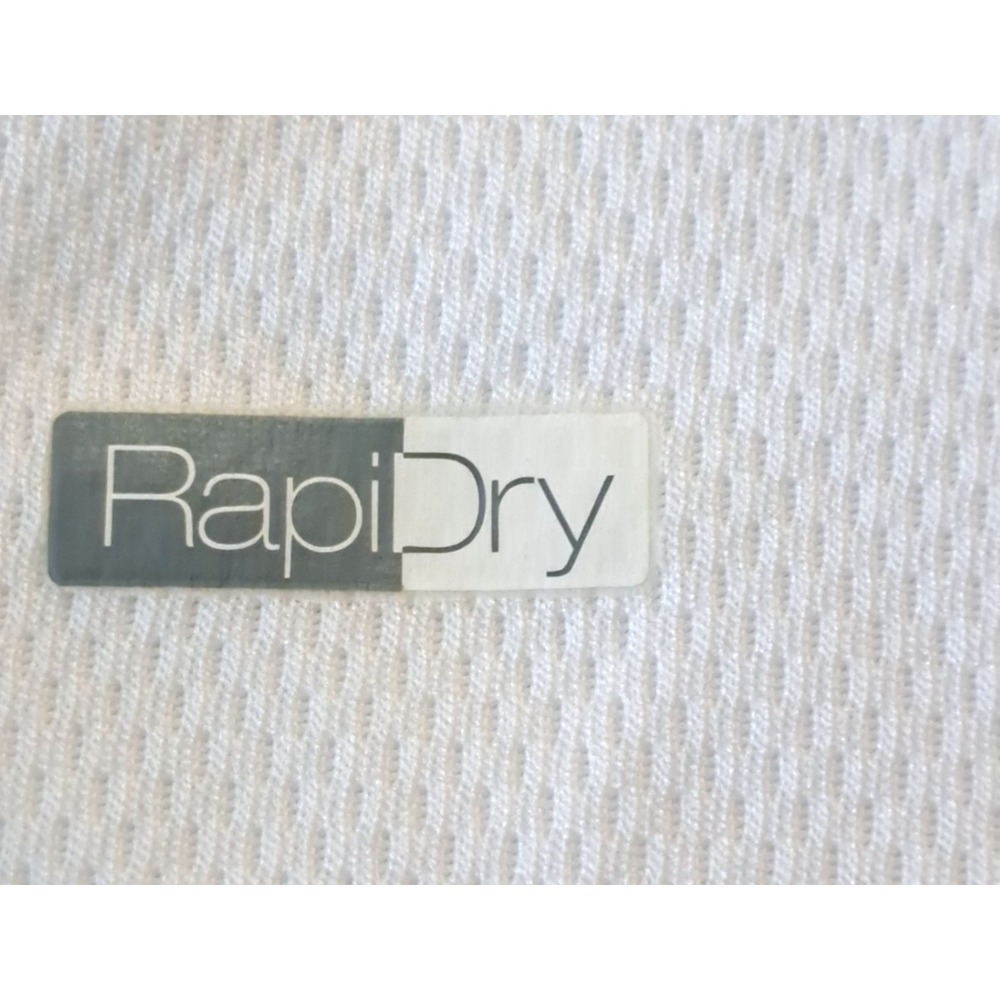 Emerge RapiDry Long Sleeve Shirt Men's XL White Athletic Stirpes on Sleeve‎ - Picture 4 of 9